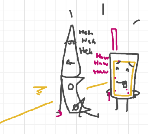 A panel from Running Duos, episode four of the Board Boards object show by Furretwalk/WalkingFurret.